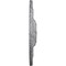 Ekena Millwork Classic Ceiling Medallion (For Canopies up to 5 1/2"), 21 7/8"OD x 2 3/8"P, Ultra Pure White Crackle CM22CLUWC - alternate 4